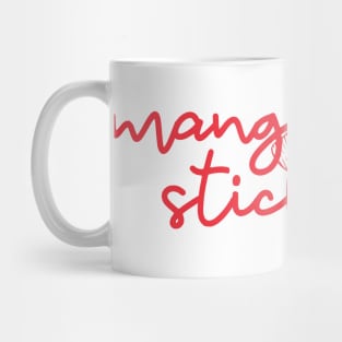 mango sticky rice - Thai red - Flag color - with sketch Mug